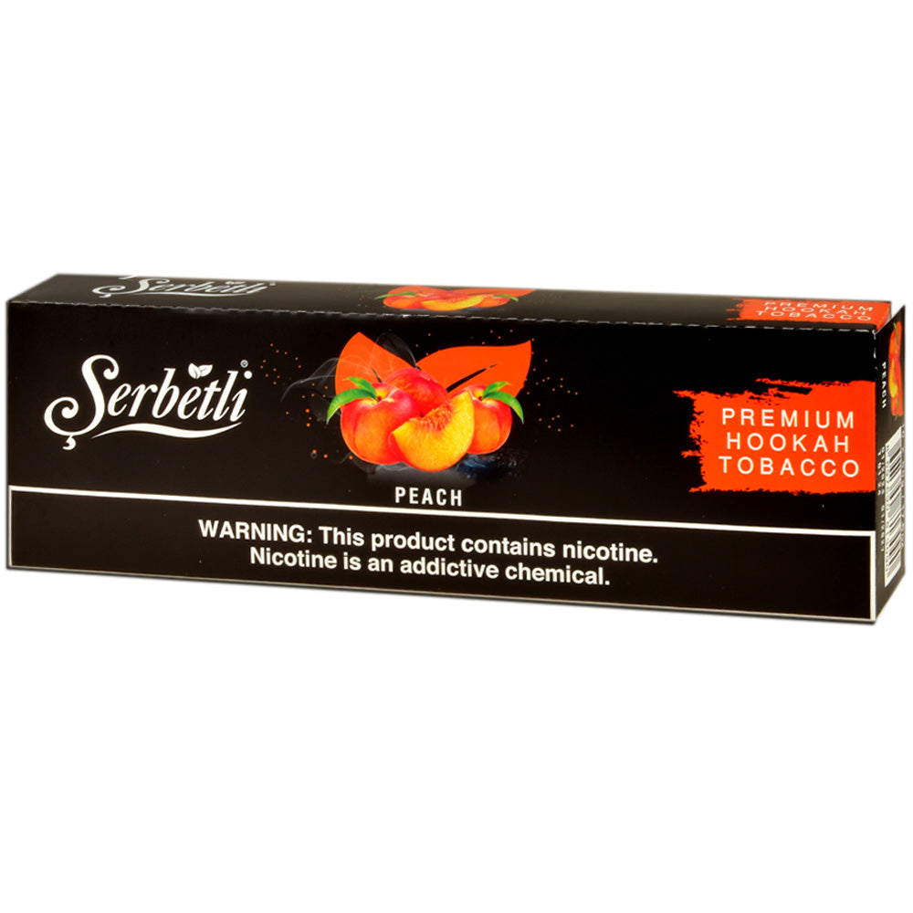 Serbetli Premium Hookah Tobacco 10 packs of 50g Peach