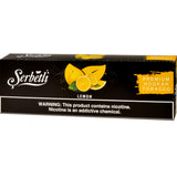 Serbetli Premium Hookah Tobacco 10 packs of 50g Lemon