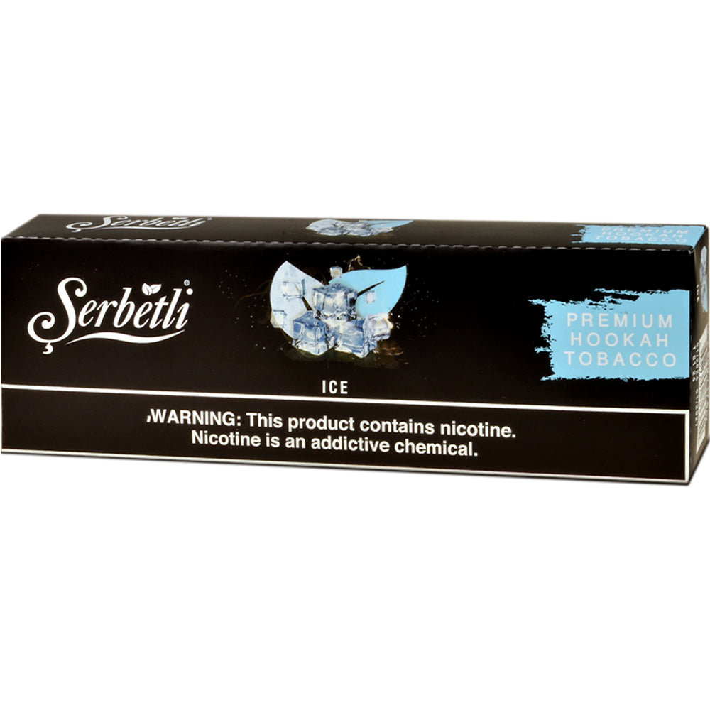 Serbetli Premium Hookah Tobacco 10 packs of 50g Ice