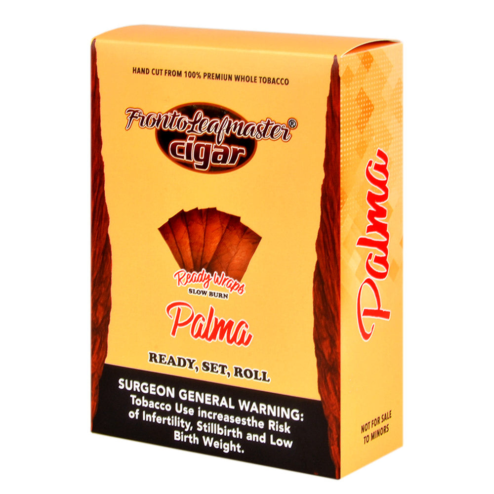 Fronto Leaf Masters Palma Whole Leaf Tobacco Wraps, 8 packs of 5