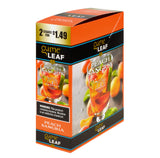 Game Leaf Peach Sangria Cigarillos 2 for $1.49, 15 Pouches of 2