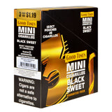 Good Times Mini Cigarillos Black Sweet Pre Priced $1.19, 15 Packs of 3