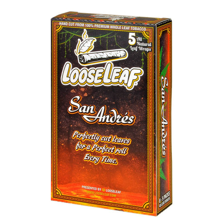 Loose Leaf San Andres wraps, 8 packs of 5