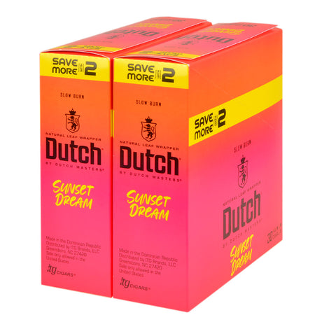 Dutch Masters Foil Sunset Dream Save on 2 Cigarillos 30 Packs of 2