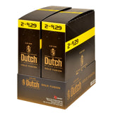 Dutch Masters Foil Fresh Gold Fusion $1.29 Cigarillos 30 Packs of 2