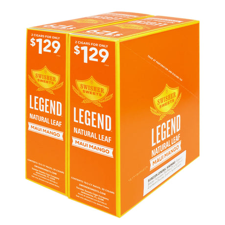 Swisher Sweets Legend Maui Mango Cigarillos, 30 pouches of 2, $1.29 pre-price