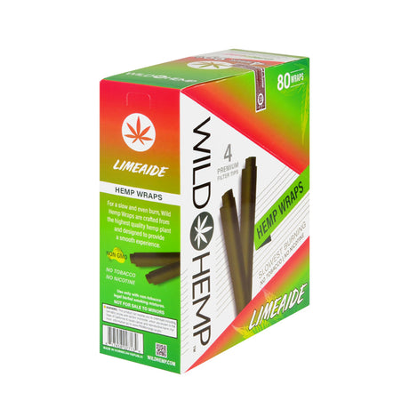 Wild Hemp Wraps Limeaide 20 packs of 4, 99c pre-price