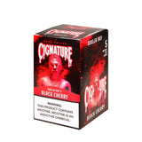 Cignature Natural Leaf Cigars, 8 packs of 5, Black Cherry