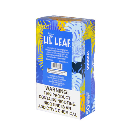 Lil Leaf Natural Flat Wraps 10 packs of 5, Original