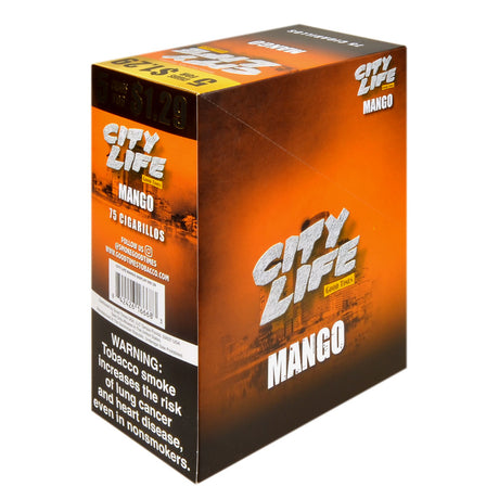 City Life Cigarillos 5 for $1.29 Mango 15 Packs of 5