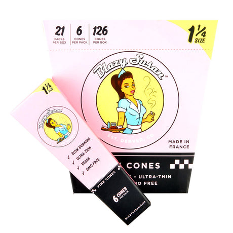 Blazy Susan Pink Cones 1 1/4 Size 21 Packs of 6