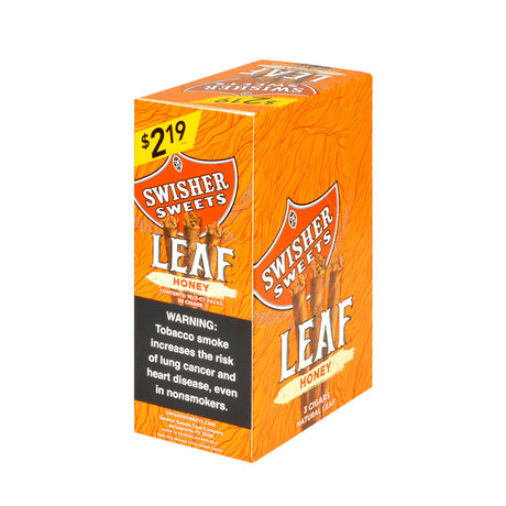 Swisher Sweets Leaf 3 for $2.19 Pack of 30 Honey