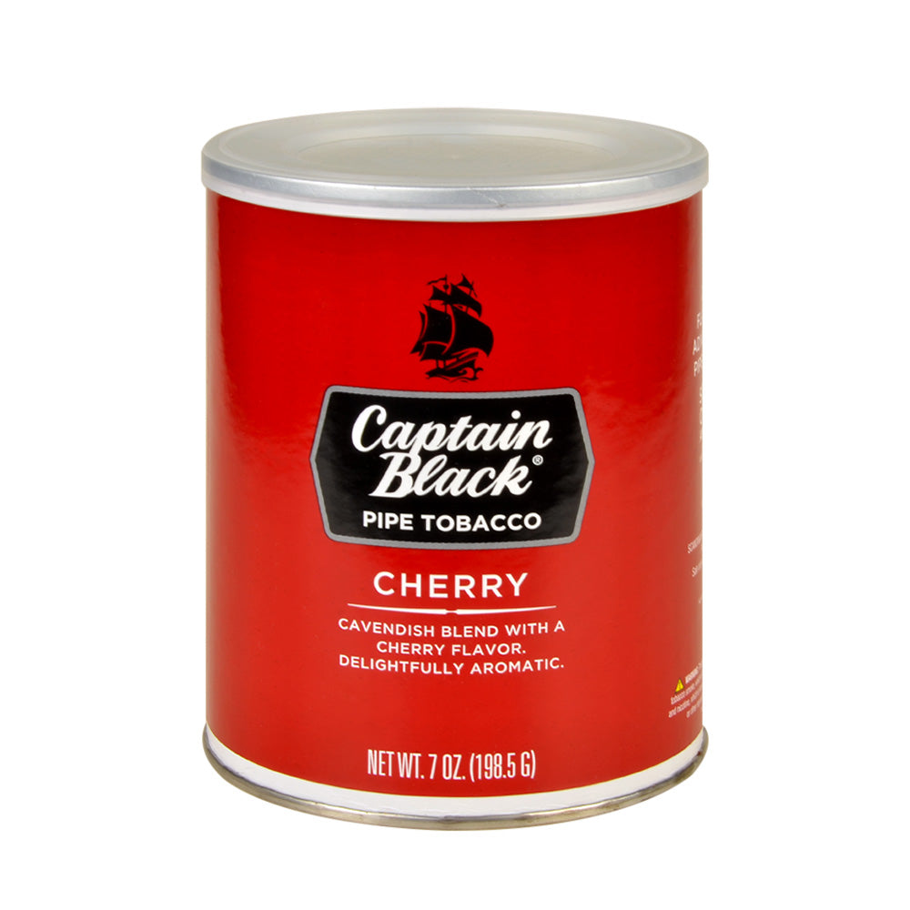 Captain Black Cherry Pipe Tobacco 7 oz. Can