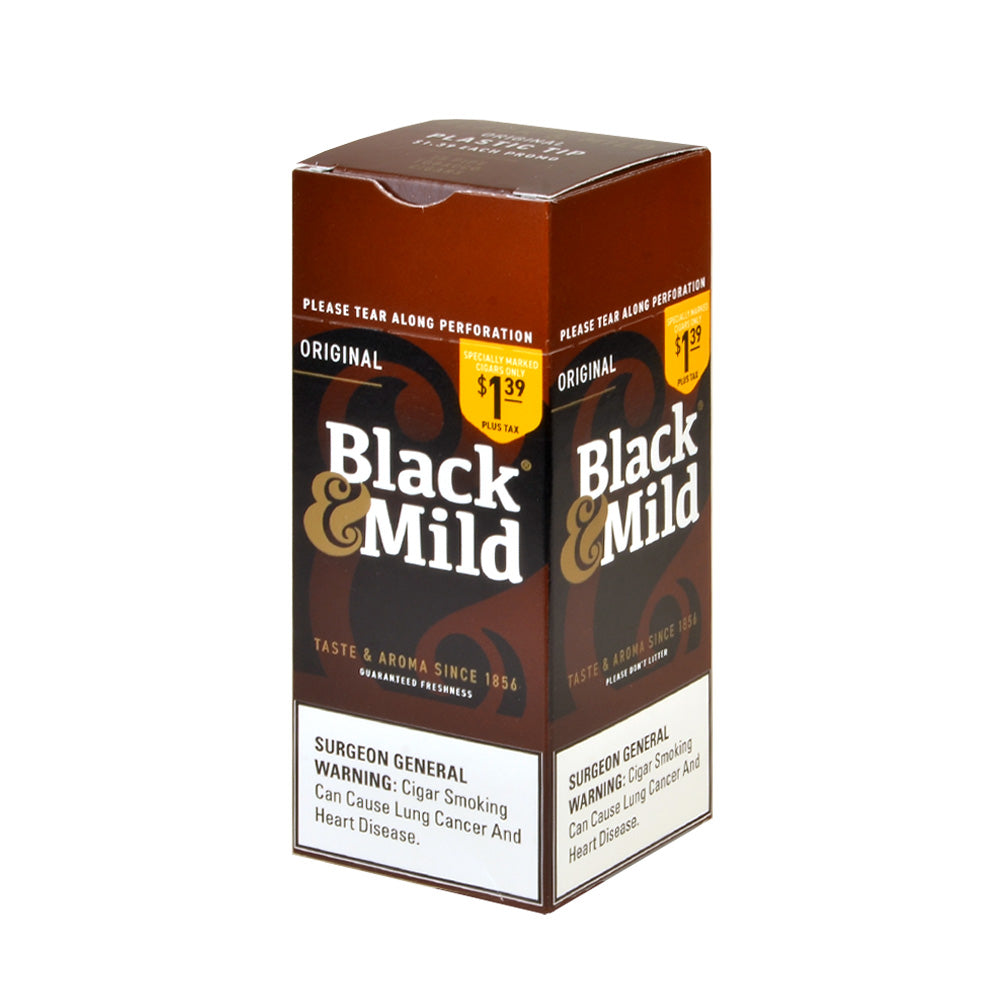 Middleton's Black & Mild Regular $1.39 Box of 25 Cigars