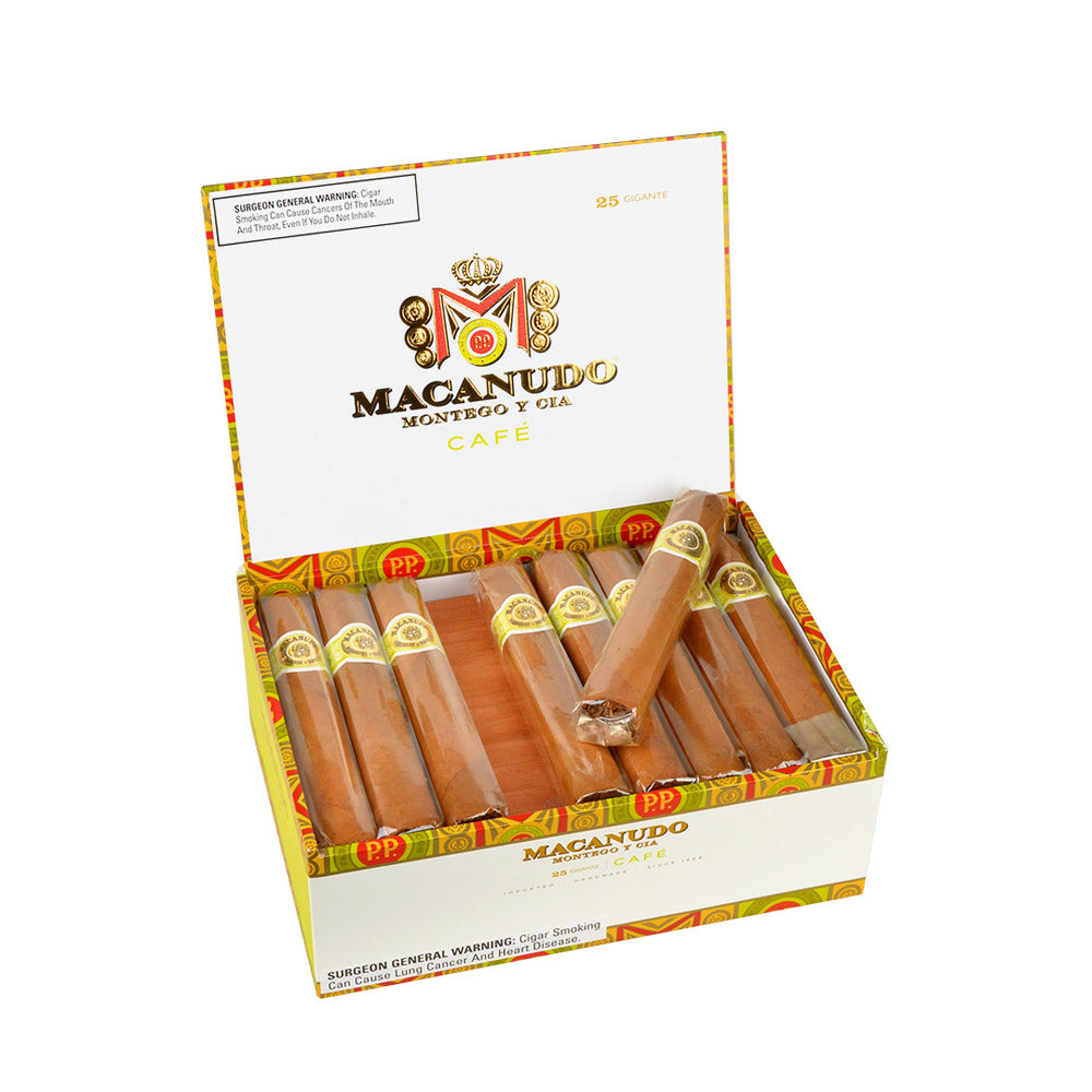 Macanudo Gigante Cafe Cigars Box of 25