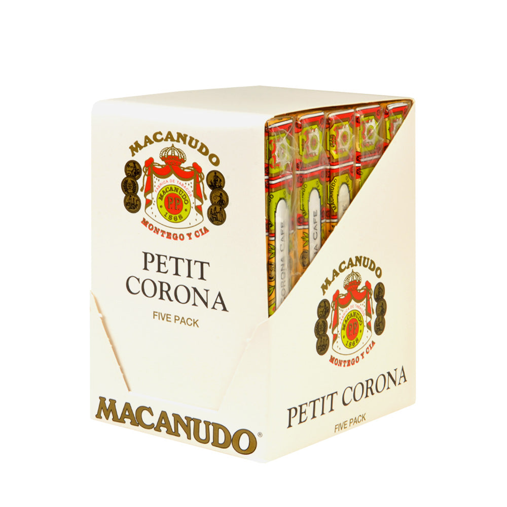 Macanudo Petit Corona Cigars 5 packs of 5