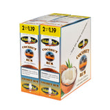 White Owl Cigarillos $1.19 Pre Priced 30 Packs of 2 Cigars Coconut Rum