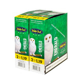 White Owl Cigarillos $1.19 Pre Priced 30 Packs of 2 Cigars Emerald