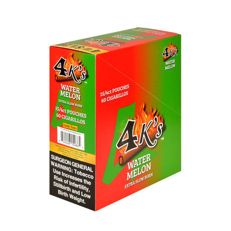 4 Kings Cigarillos 15 Packs of 4 Watermelon, $1.29 pre-price