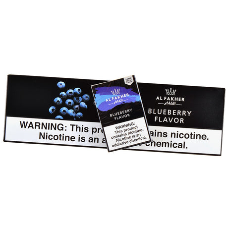 Al Fakher Blueberry Hookah Shisha 10 Packs of 50g