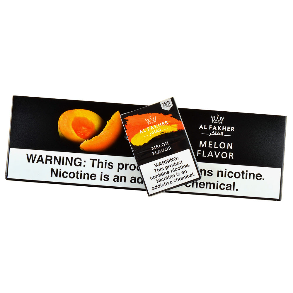 Al Fakher Sweet Melon (Cantaloupe) Hookah Shisha 10 Packs of 50g ...