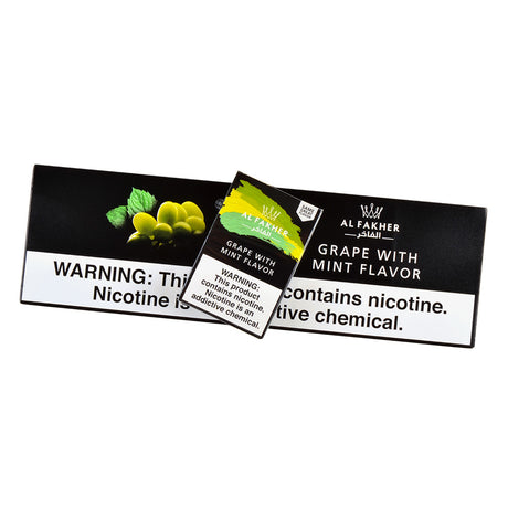 Al Fakher Grape With Mint Hookah Shisha 10 Packs of 50g