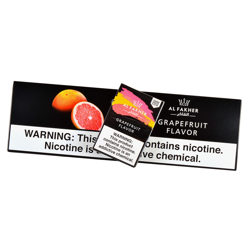 Al Fakher Grapefruit Hookah Shisha 10 Packs of 50g