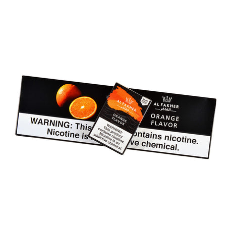 Al Fakher Orange Hookah Shisha 10 Packs of 50g