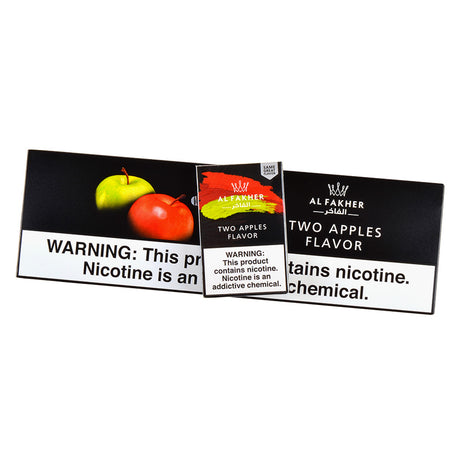 Al Fakher Double Apple Hookah Shisha 10 Packs of 50g