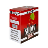 Show Cigarillos Black Cherry 15 Pouches of 5, Pre-Priced $1.49