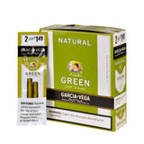 Garcia Y Vega Foil Fresh Cigarillos 1.49 Green 15 Pouches of 2