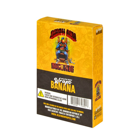 Death Row Records Wraps, 8 packs of 6, Banana