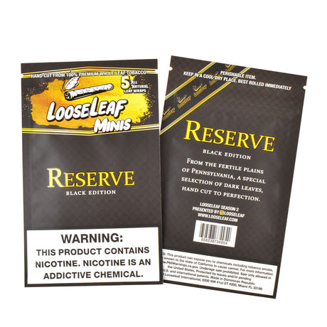 Mini Loose Leaf Reserve wraps, 8 packs of 5