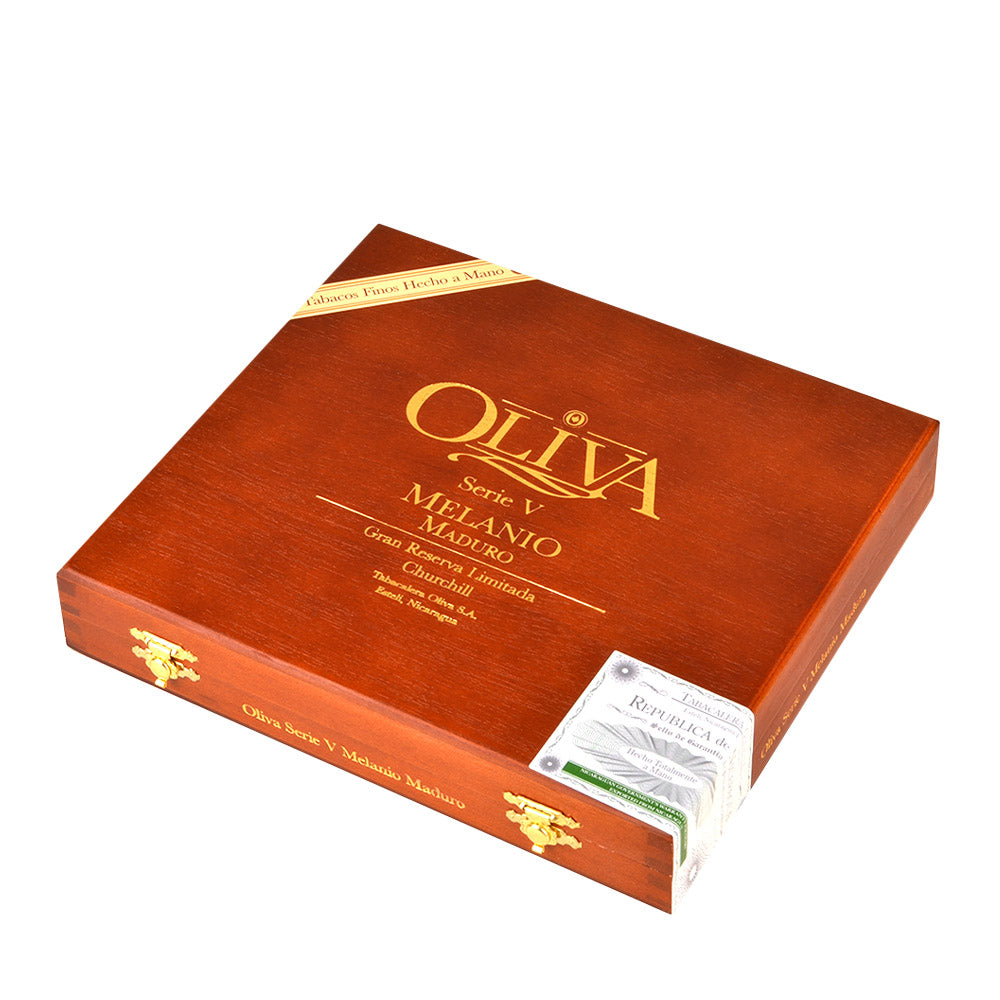 Oliva Serie V Melanio Churchill Maduro Cigars Box of 10