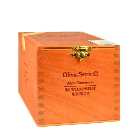 Oliva Serie G Aged Cameroon Torpedo Cigars Box of 25