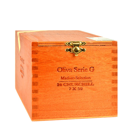 Oliva Serie G Aged Cameroon Churchill Maduro Cigars Box of 24