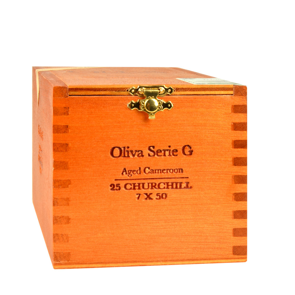 Oliva Serie G Aged Cameroon Churchill Cigars Box of 25