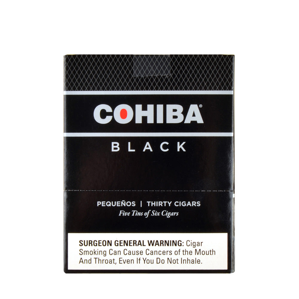 Cohiba Black Pequenos Cigars 5 Packs of 6