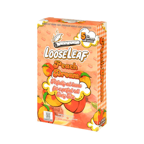 Loose Leaf Peach Dream wraps, 8 packs of 5