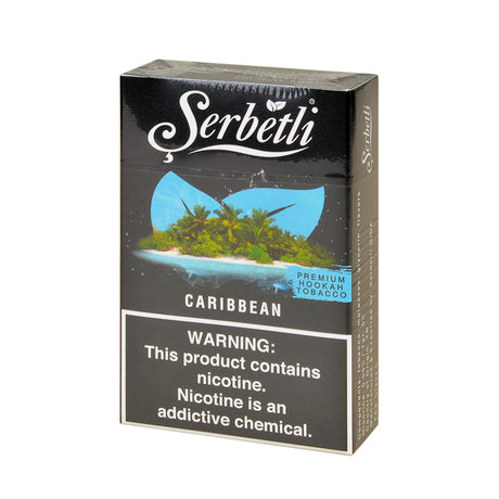 Serbetli Premium Hookah Tobacco 10 packs of 50g Caribbean