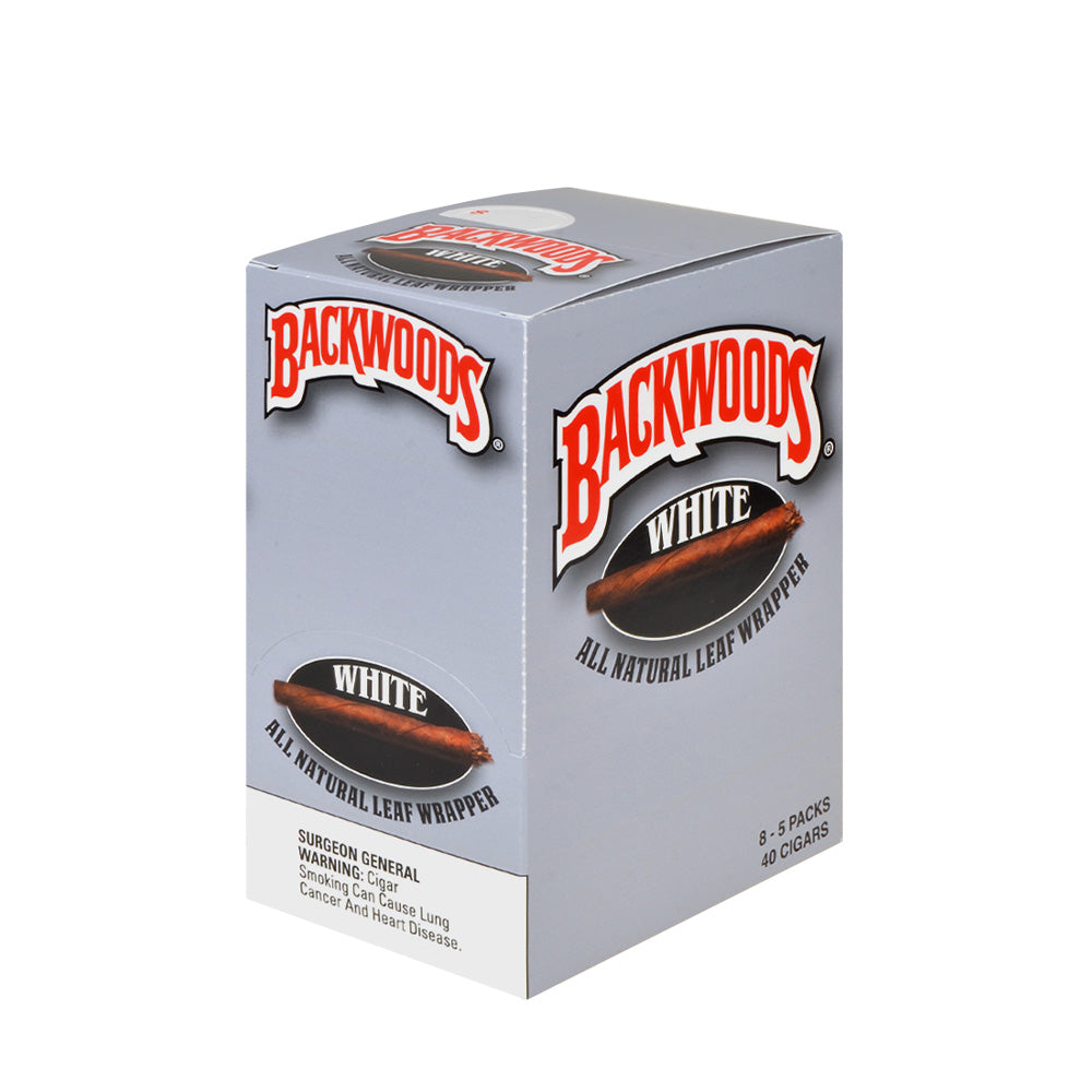 Backwoods White Cigars 8 Packs of 5