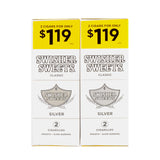 Swisher Sweets Cigarillos $1.19 Pre Priced 30 Packs of 2 Cigars Silver