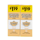 Swisher Sweets Cigarillos $1.19 Pre Priced 30 Packs of 2 Cigars Cream