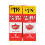 Swisher Sweets Cigarillos $1.19 Pre Priced 30 Packs of 2 Cigars Strawberry