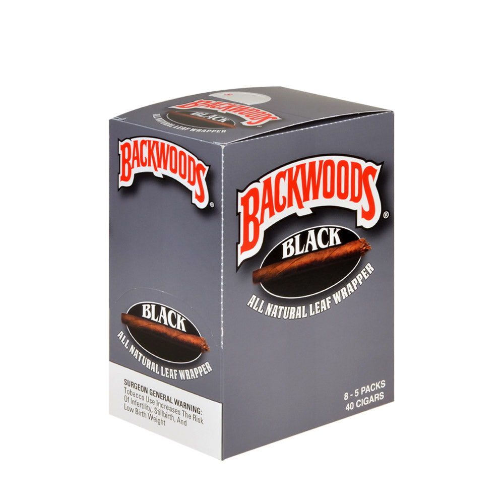 Backwoods Black Cigars 8 Packs of 5