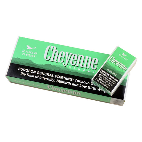 Cheyenne Sweet Mint Filtered Cigars 10 Packs of 20