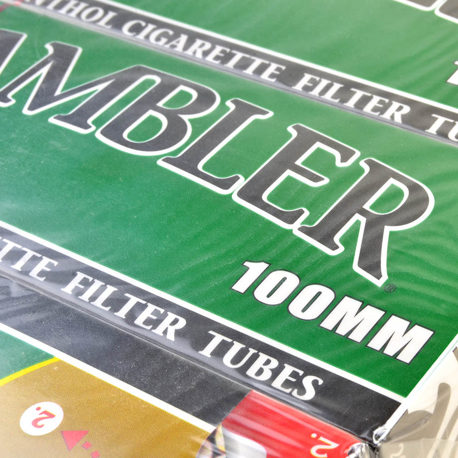 Gambler Menthol Filter Tubes 5 Cartons of 200