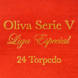 Oliva Serie V Liga Especial Torpedo Cigars Box of 24