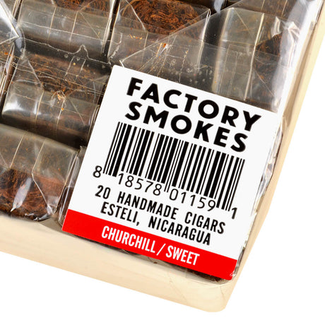 Factory Smokes Sweet Churchill Cigars Bundle of 20