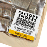 Factory Smokes Shade Gordito Cigars Bundle of 25